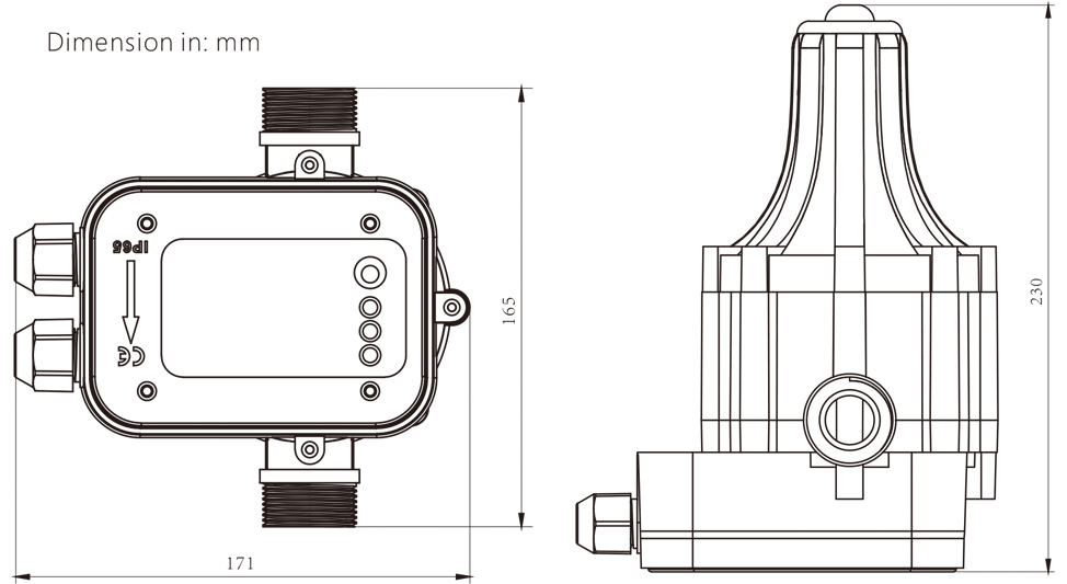 LEFOO Specification of Water Pump Controller LFPC-1